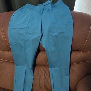 Calvin Klein Blue Ankle Pants